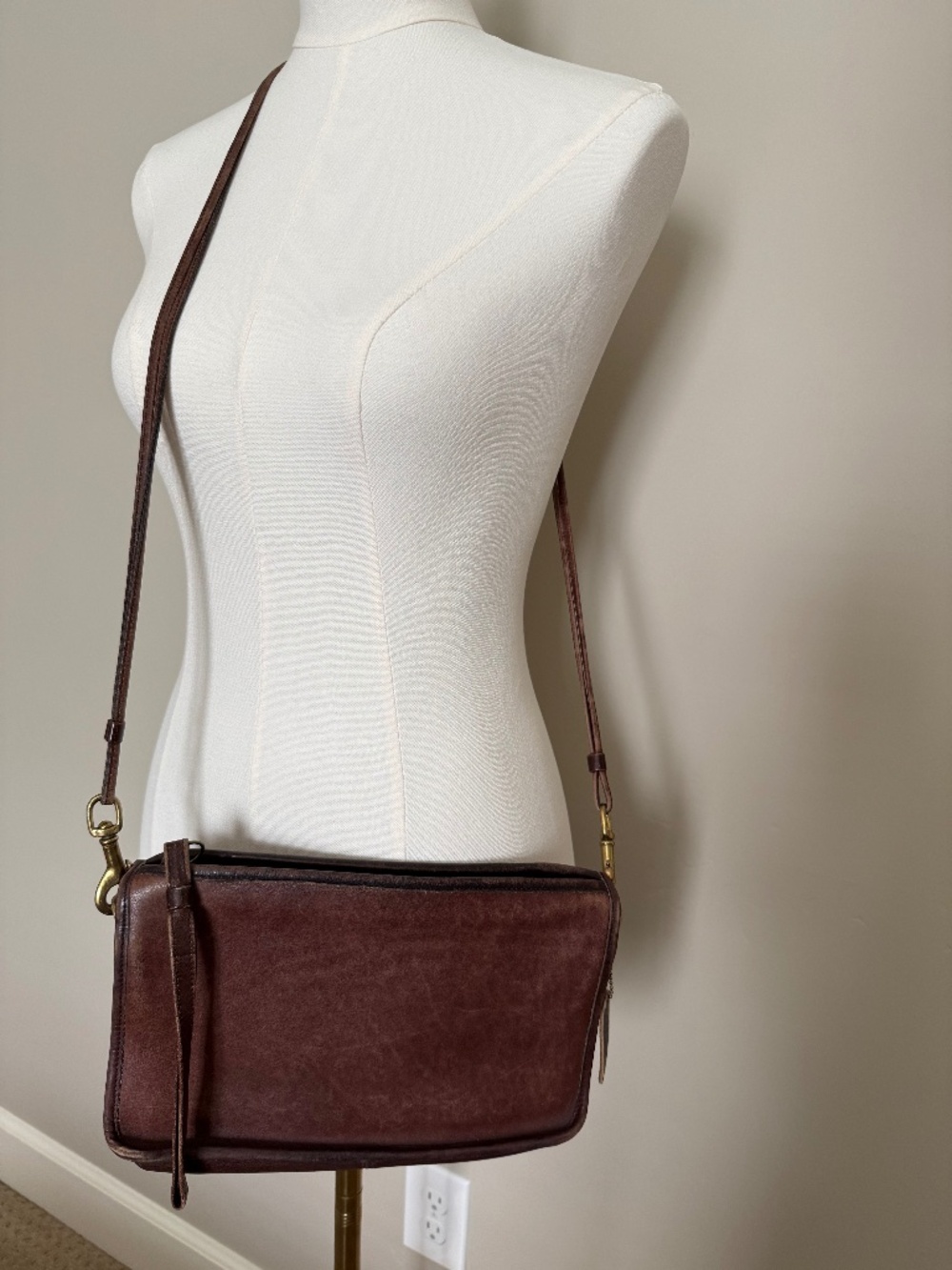 Vintage Coach Leather Bag